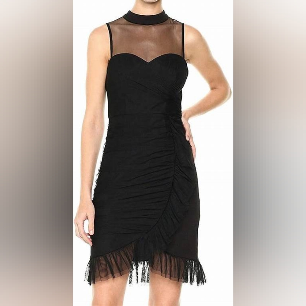NWT, Bebe Sleeveless Black Dress
